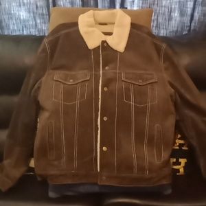 Scully Men Leather Jacket [ Pre- Loved ]